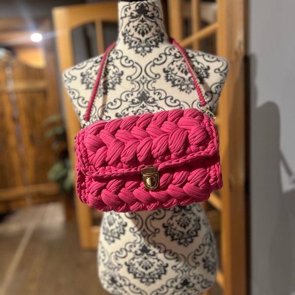 NWT Nadya Toto hot pink purse - Picture 3 of 9